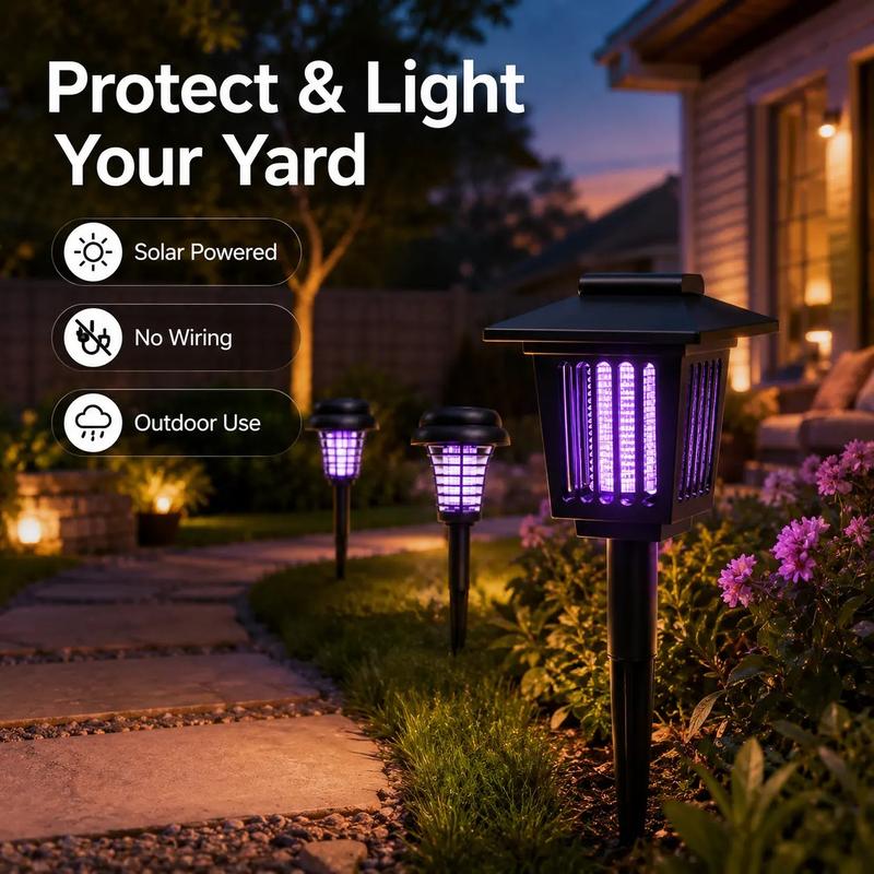 Ardon™ Solar Powered Mosquito Zapper