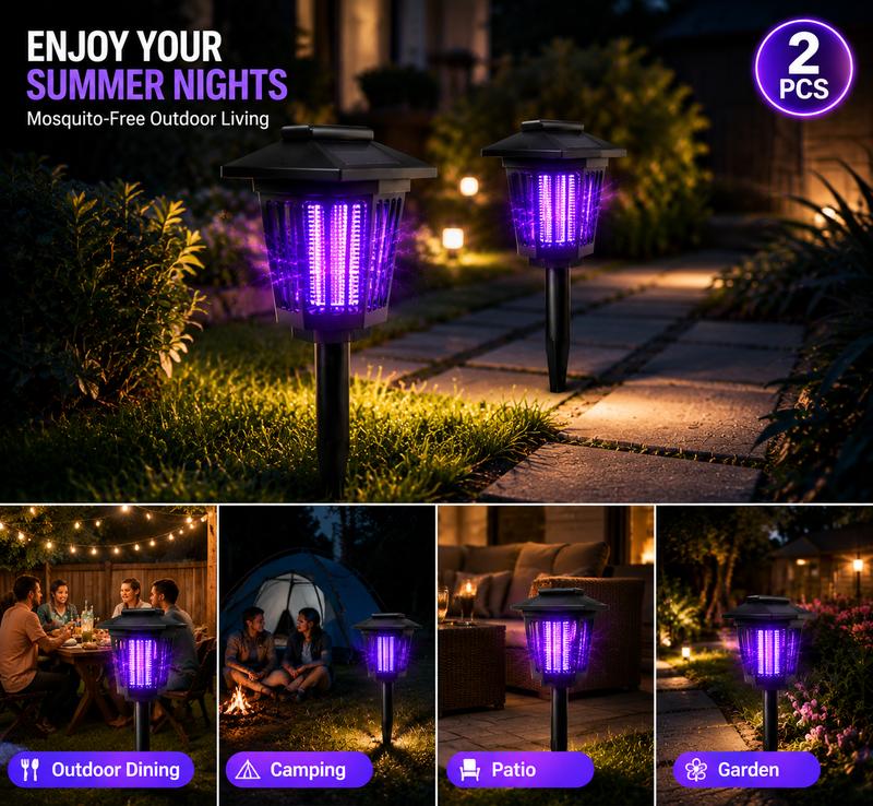 Ardon™ Solar Powered Mosquito Zapper